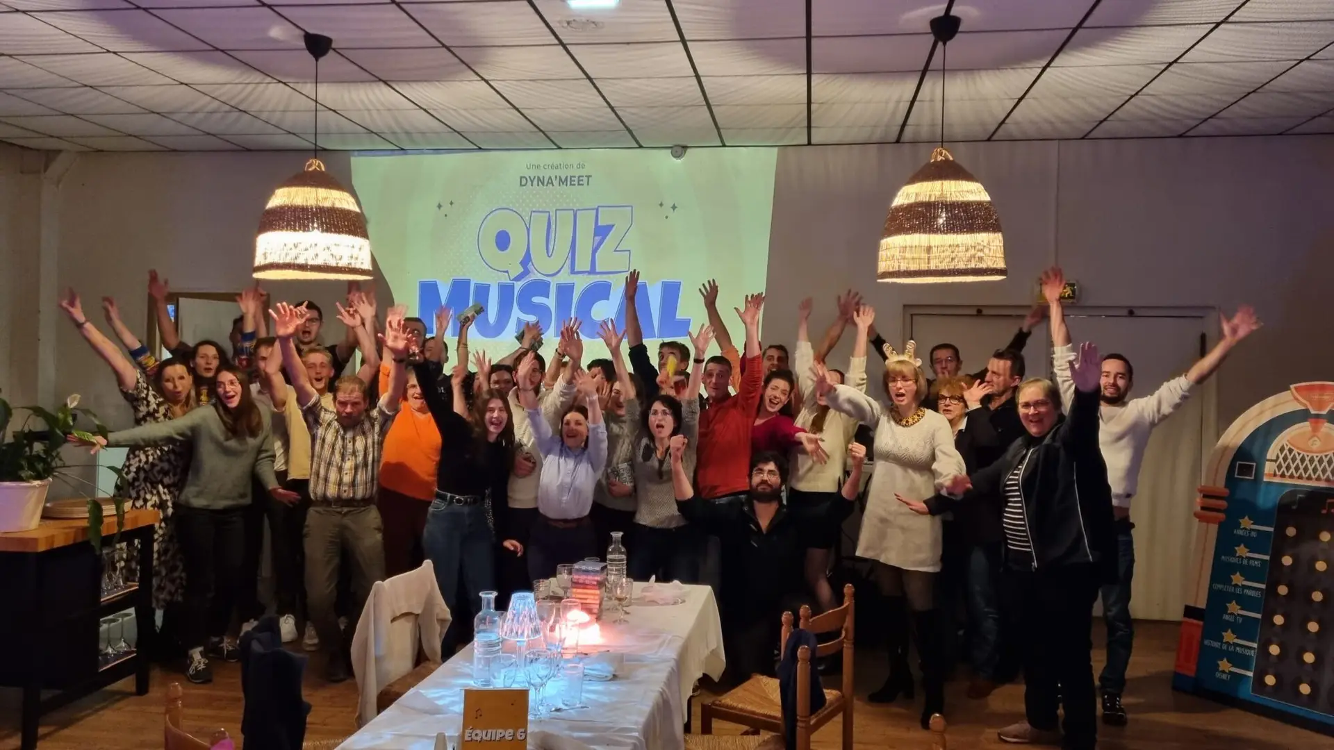 team building quiz musical par Dyna'meet