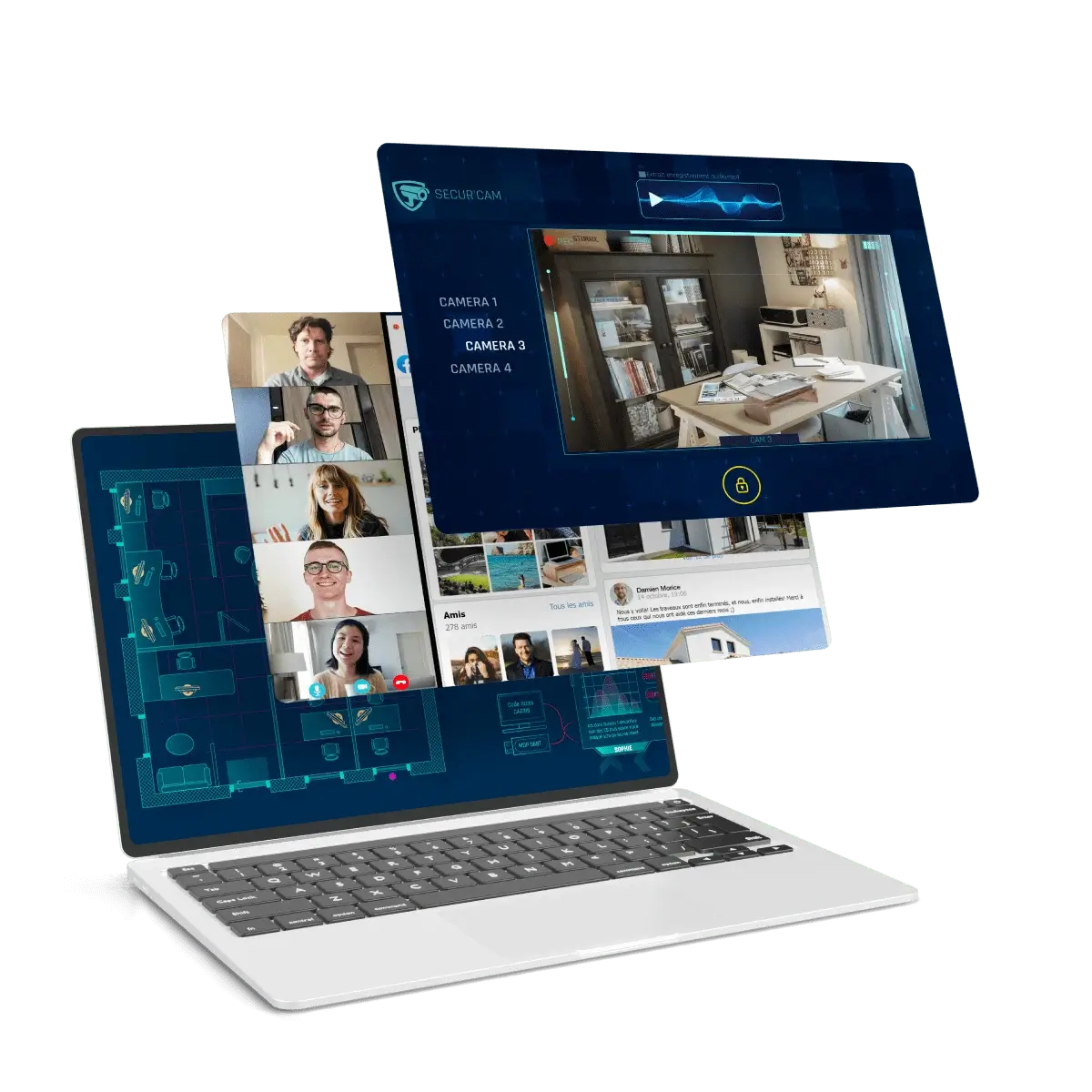 mockup-Cybersecurite
