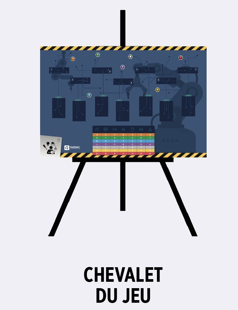 element-conception-tarmac-aerosave-chevalet