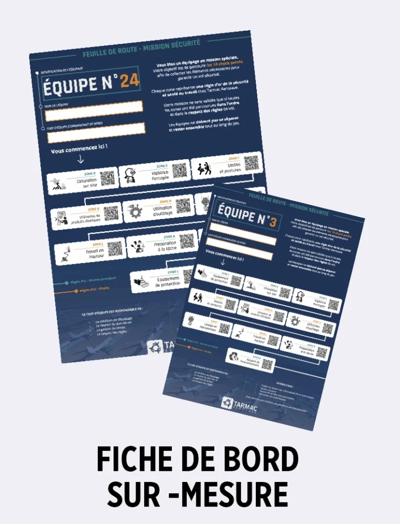 element-conception-tarmac-aerosave-fiche-de-bord